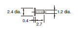 A7BS / A7BL Dimensions 13 A7BS/A7BL_Stopper Pins_Dim