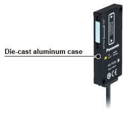 Die-cast aluminum case